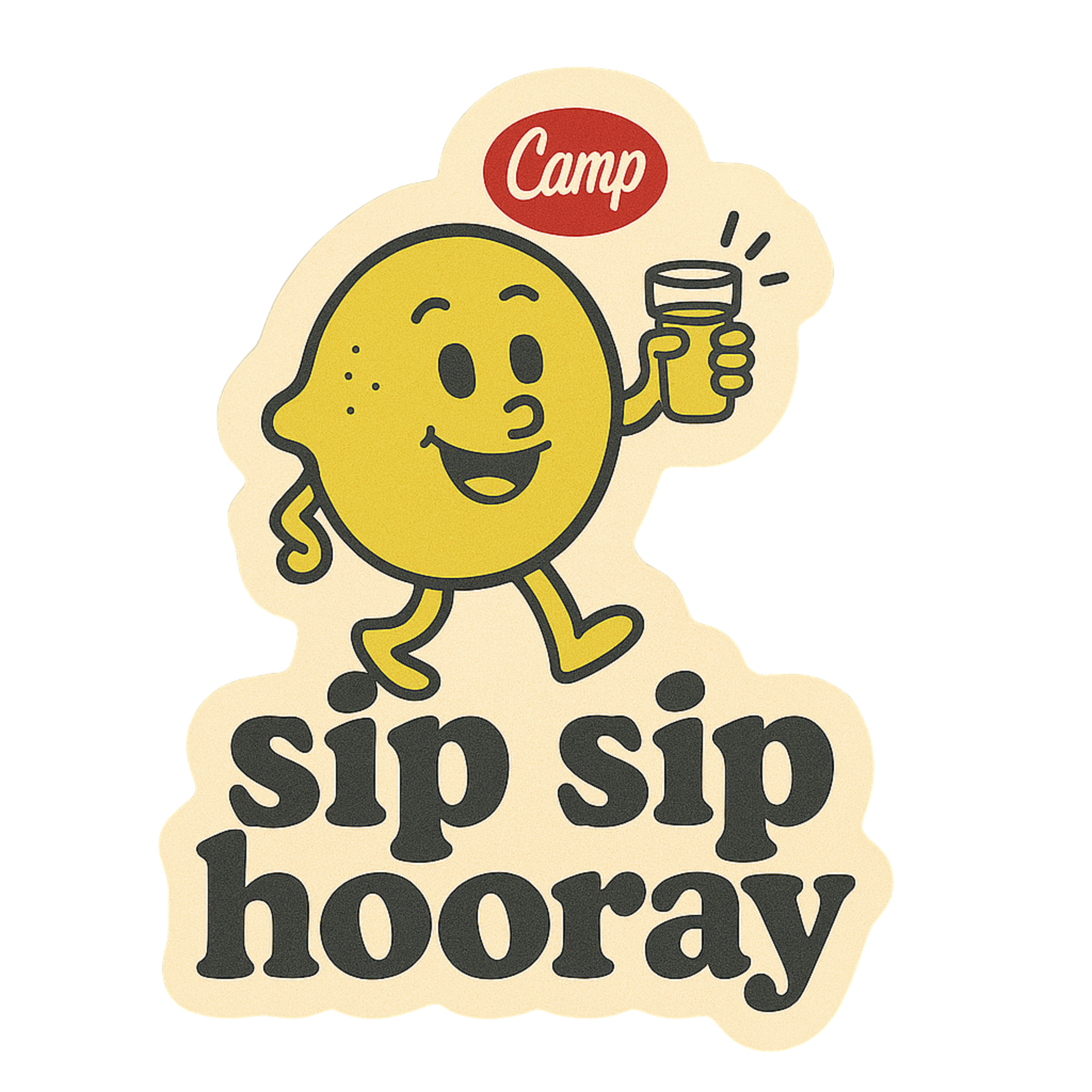 🍋 Camp Lemonade Sticker Sheet-Spread the Sunshine