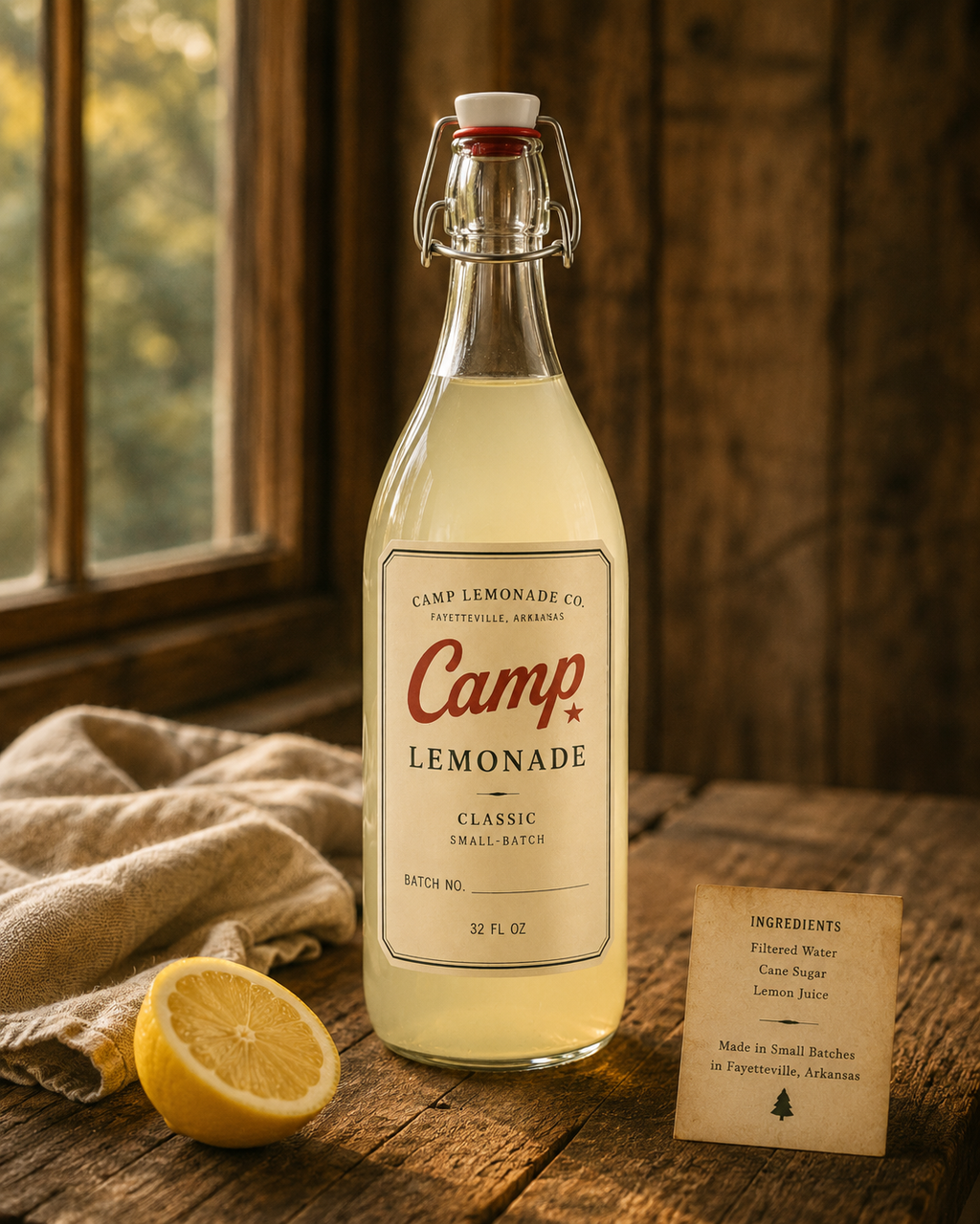 Classic Camp Lemonade-Small-Batch, Fresh-Squeezed Goodness